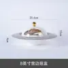Juego de Plato y Tazón de Porcelana de Hueso, Vajilla de Lujo Estilo Chino para Salón Privado de Restaurante, Vajilla para Cocina de Hotel con Logo Personalizado