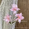 Lírio de 3 cabeças de alta simulação impressão 3D casamento casamento hotel layout caminho principal arranjo de flores fundo de flores paisagem floral