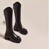 Botas femininas estilo floresta natural puro oxigênio floresta tranquila 2024 sapatos femininos estilo quente temperamento moderno da moda versátil