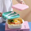 Lonchera Compartimentada Transfronteriza de Amazon Portátil Apta para Microondas Lonchera para Estudiantes Lonchera para el Trabajo Caja Bento