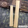 Materiales de marcapáginas de bambú en blanco para manualidades DIY de jardín de infantes, repujado de filigrana, piezas de bambú con flores secas fábrica