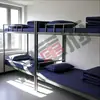 Conjunto de Lençol e Capa de Edredom de Três Peças, Algodão Puro, Capa de Edredom Azul Chama Resistente ao Fogo, Colcha para Uso em Dormitório, Conjunto de Roupa de Cama de Seis Peças