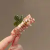 Grampo de Garra Elegante Estilo Coreano em Acetato Presilha para Meio Preso Flor 2026 Nova Qualidade Pequeno Grampo Tubarão Presilha para Coque Grampo de Cabelo