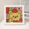 Animación de Dibujos Animados Nueva Pintura de Diamantes Kuromi DIY Juguetes de Pintura de Diamantes Hechos a Mano para Niños con Marco de Fotos Mesa Regalo