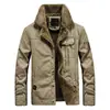 [3166] chaqueta acolchada de algodón engrosada con forro polar para otoño e invierno chaqueta de terciopelo de cordero lavada abrigo cálido holgado engrosado para hombre