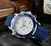 2021 Reloj de Negocios para Hombre de Productos de Comercio Exterior Reloj de Cuarzo Multifunción de Seis Pines