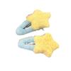 Horquilla de Peluche Otoño e Invierno Horquilla Estrella Dopamina Pinza Peluda Pinza de Pico de Pato Celebridad de Internet Corazón de Niña Venta al por Mayor Corazón