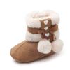 Zapatos Cálidos de Invierno para Bebé con Suela Semiflexible, Botas de Algodón, Botas para Bebé, Zapatos para Bebé al Por Mayor Mr0651, Acolchados y Cálidos