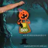 Adorno de Fieltro para Halloween, Accesorios para Montaje de Escena, Decoración Festiva de Tejido No Tejido, Adornos Colgantes de Araña, Calabaza, Calavera