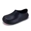 Zapatos de Trabajo Casuales, Ligeros, de Cuero Negro para Hombre, Impermeables, Resistentes al Aceite, Antideslizantes y de Suela Suave para Uso en Hotel
