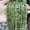 Cuentas Cuadradas Naturales Cristal Ágata Piedra Cuentas Sueltas Cuadrado de Ángulo Recto Cuentas Cubo de Azúcar Accesorios para Joyería DIY