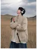Chaqueta de vuelo moderna estilo japonés para hombre, Chaqueta de trabajo de otoño nueva con cuello alto, Chaqueta simple versátil holgada