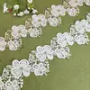 Encaje soluble en agua de seda de leche calado Accesorios para ropa infantil DIY Hecho a mano Tocado Primavera Materiales para ropa de mujer Personalizable