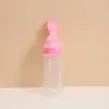 Bico de mamadeira de silicone para cereal de arroz de bebê, mamadeira de cereal de arroz para suplemento alimentar de bebê, alimentador de squeeze para bebê, colher para cereal de arroz, atacado do fabricante