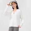 Roupa de proteção solar de seda gelo original para homens e mulheres, anti-ultravioleta, respirável, com chapéu grande removível, roupa de proteção solar, casaco feminino, atacado