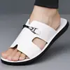 Pantuflas Planas para Hombre Tallas Grandes al por Mayor Talla Grande Verano Transfronterizo Frescas Antideslizantes Aptas para el Agua Uso Exterior Chanclas de Una Tira para Playa