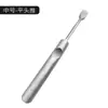 Tenedor para cutículas de acero inoxidable con acabado espejo, removedor de cutículas, juego de herramientas para manicura, lima de uñas, cortauñas pequeño, juego de herramientas para manicura