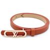 Cinto Fino Versátil Simples Vv Fashion Novo de 1,5cm para Vestidos Cinto Fino de Verão Feminino