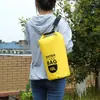 Bolsa impermeable para exteriores transfronteriza multi-especificación bolsa de cubo impermeable de un solo hombro bolsa flotante para playa natación kayak venta al por mayor