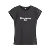 Ropa europea y americana transfronteriza para mujer AliExpress venta caliente camiseta casual estampada de corte ajustado