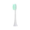 Compatible con cabezal de repuesto Philips, Cepillo pequeño de plumas Hx2471, Cerdas suaves, Blanco brillante, Suave Hx2033