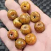 Hebilla de ágata y jade antigua, cuentas de ábaco, cuentas sueltas de jade, cuentas espaciadoras de ágata con vetas rojas, accesorios para pulseras y collares, cuentas