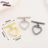 Aleación de Metal Oro 14K Hebilla Ot Hebilla de Pulsera de Collar Oro Blanco Negro Pistola Hebilla de Joyería DIY Hebilla de Conexión de Acabado