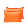 En stock satinado la funda de almohada satinada de seda gusano de seda gusano de seda almohada almohada