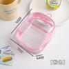 Bolsa Grande para Bebé, Material de PVC Grueso Transparente Impermeable y a Prueba de Polvo, Bolsa Portátil de Viaje para Maquillaje y Cosméticos