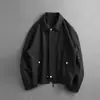 Chaqueta Harrington retro americana para hombre, nueva chaqueta de trabajo corta de moda estilo biker para primavera y otoño 2026 para hombre