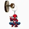 Llavero de Spider-Man Amazon Transfronterizo Llavero Colgante Acrílico de Spider-Man Wuhongyao