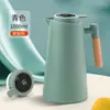 Chaleira térmica inteligente com display de temperatura, grande capacidade e revestimento interno de vidro, adequada para escritório, uso portátil, casa, hotel e preparo de chá