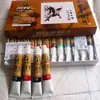 Conjunto de Pigmentos para Pintura Chinesa 12 Cores 18 Cores 24 Cores Pigmento para Pintura Chinesa