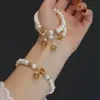 Pulsera de Perlas de Agua Dulce Naturales, Calabaza de Jade Hetian, Colgante de Cristal Amarillo Torre, Sentido de Diseño de Moda de Lujo Ligero, Pulsera Versátil para Mujeres
