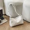 Primavera 2026 Bolso Nuevo Elegante y Único Bolso de Hombro Casual de Moda Tendencia Bolso de Mano de Encaje Perla para Mujer Bolso de Axila