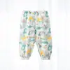 Pantalones de Algodón Antimosquitos para Bebé Primavera y Verano Pantalones Finos para Casa Pantalones Casuales Pantalones de Bebé Ropa de Verano