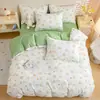 Funda Nórdica Infantil Pieza Única 100% Algodón Puro Guardería Niña Dibujos Animados Siesta 120x150 Funda Nórdica para Bebé Funda de Ropa de Cama