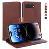 Adecuado para Google Pixel 6A Funda de Cuero para Teléfono Móvil 8A Funda Protectora de Teléfono Móvil tipo Flip con Tarjetero 8Pro Funda para Teléfono Móvil con Soporte