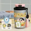 Nueva taza térmica de acero inoxidable 316L, diseño inspirado en la dopamina, perfecta para niños, creativa y portátil, ideal para estudiantes, taza de café moderna