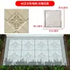 Molde para Baldosas de Cemento Piso Patio Exterior Piedra para Caminar Jardín Césped Piedra para Caminar Huerto Pavimento para Pies Modelo Decorativo
