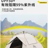 Tienda de campaña al aire libre portátil plegable impermeable engrosada protección solar equipo de camping tienda automática
