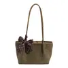 Bolsa de palha com toque de luxo para mulheres, nova bolsa de ombro e transversal estilo coreano 2025, bolsa de axila para mãe e filha, bolsa tote
