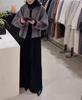 241063 Da Ai Mei Yi Yuan Otoño 2026 Nuevo Chaqueta de Ajuste Holgado de Alta Gama para Mujer Pantalones Rectos de Moda