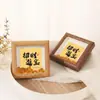Marcos de Fotos Huecos de Madera Personalizados para Colgar, Forma Cuadrada, 4x5, 6x8, 8x10 pulgadas Marcos de Fotos Hechos a Mano, Marcos Vacíos, Marcos de Caligrafía y Pintura Estilo Chino Nuevo, Venta al por Mayor