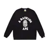 Fornecimento Transfronteiriço e Comércio Exterior Atacado Marca da Moda Bape Cabeça de Macaco Suéter de Gola Redonda Outono e Inverno Tubarão Top Jaqueta 7