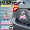Stickers reflectantes nuevos para coche de comercio exterior transfronterizo, diseño de gato con expresión de caricatura, adecuados para conductores novatos, calcomanías divertidas y humorísticas para coche