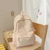 Mochila Nueva y Elegante Estilo Coreano con Alto Atractivo Estético, Adecuada para Niñas, Viajes Casuales, Bolsa Ligera de Doble Hombro con Patrón de Estrellas, Mochila para Estudiantes