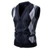 Comercio Exterior Transfronterizo 2026 Nueva Moda Masculina Casual Suéter Tejido Chaqueta de Moda Personalidad Amazon Aliexpress