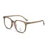 Montura de Gafas Lisas Estilo Xiaohongshu de Moda para Estudiantes Versión Coreana Gafas Frías Sin Graduación para Hombres y Mujeres con Opciones para Lentes Graduados