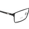 Fábrica de gafas Danyang, venta al por mayor, montura óptica de gran tamaño con resorte y patas, montura ultraligera de metal para miopía, para hombres de negocios
